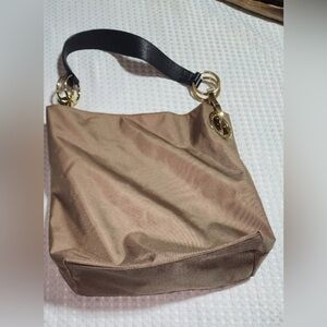 JPK paris 75 Elegant Tan Shoulder Bag with Gold Details